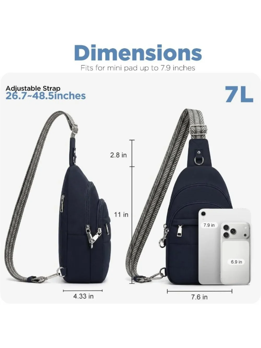 Stylish Anti-Theft Sling Bag for Women | Lightweight RFID Crossbody Purse